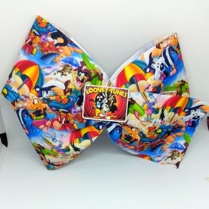 Looney tunes hair bow